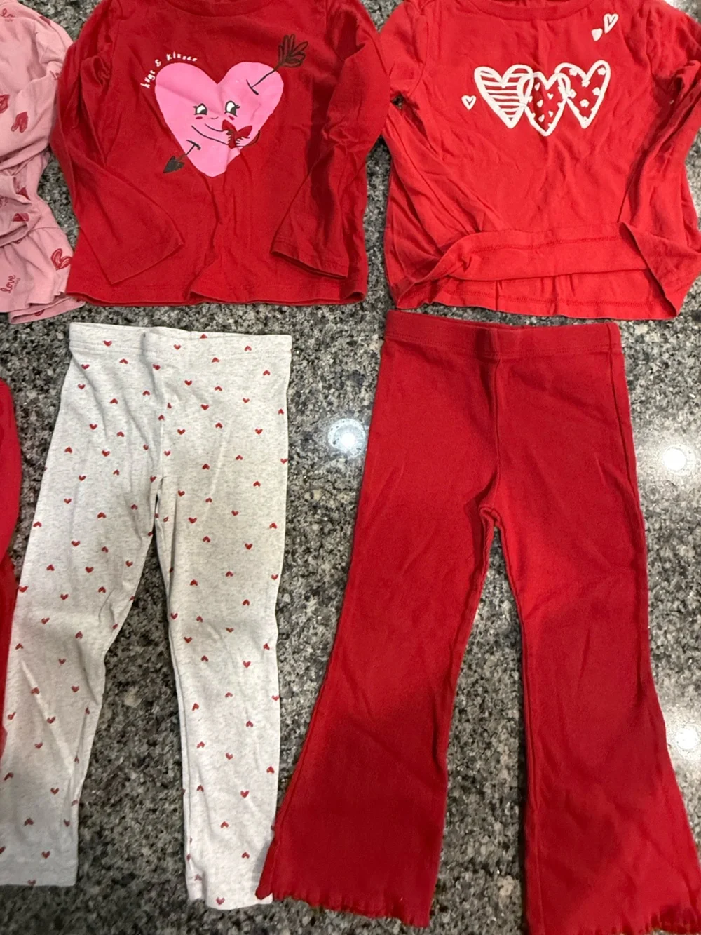 Girls 4T Valentines Bundle